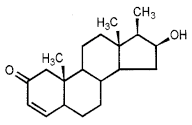 甲睾酮的化学结构是()